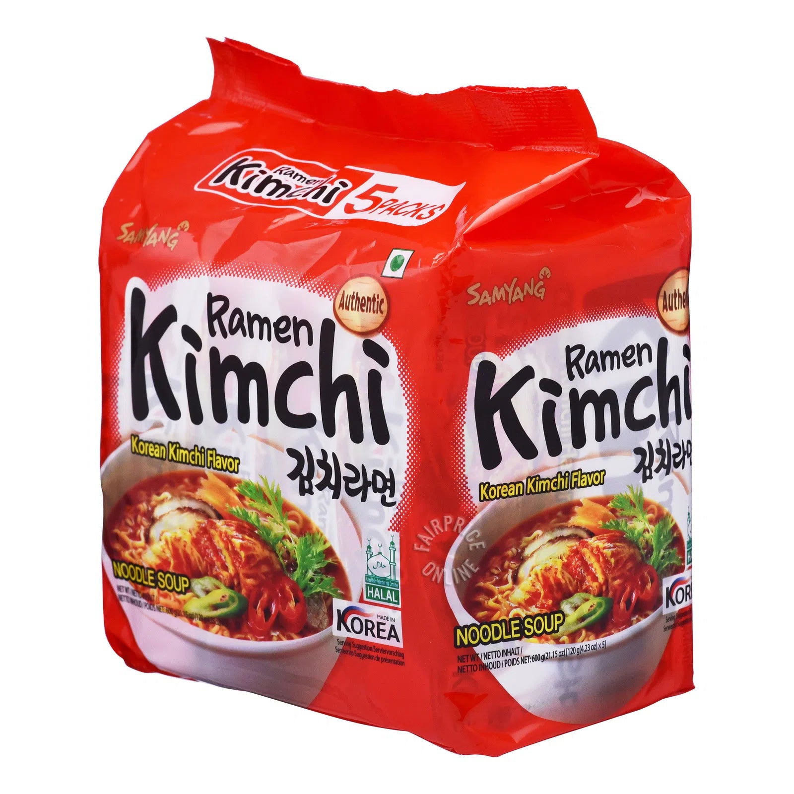 Samyang kimchi Ramen Pack of 5 - ANAAN