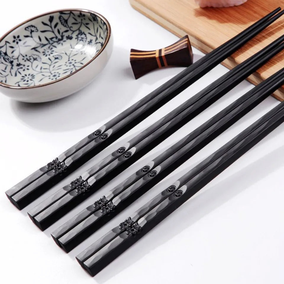 Reusable Fiber Chopsticks with design - ANAAN