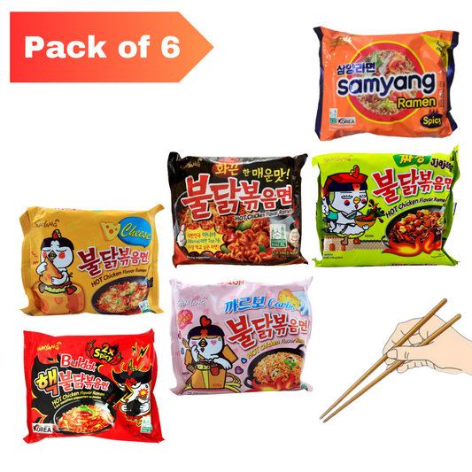 Samyang Ramen Pack Of 6 - ANAAN