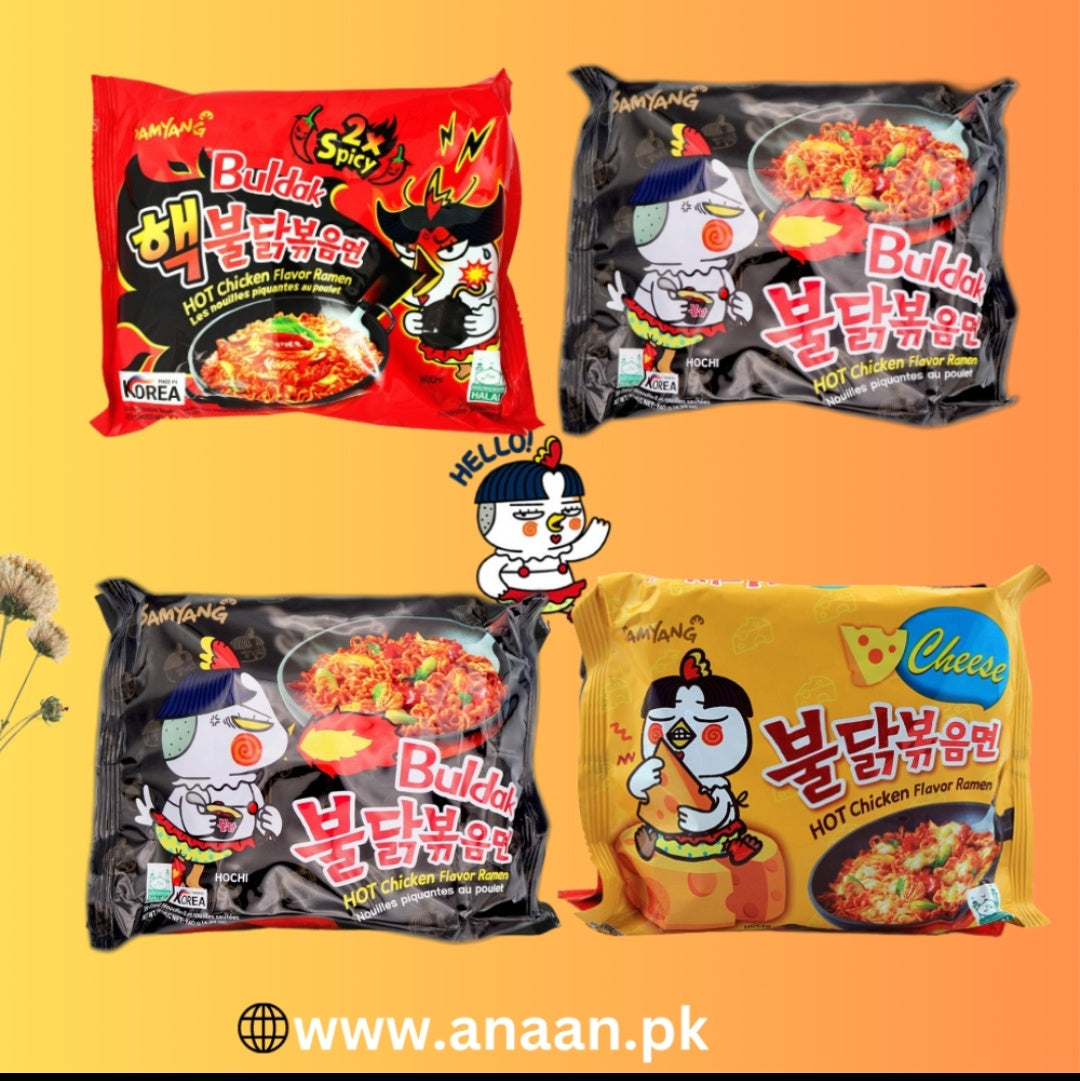 Samyang Deal ( 2 hot chicken+ 1 2x + 1 cheese) - ANAAN