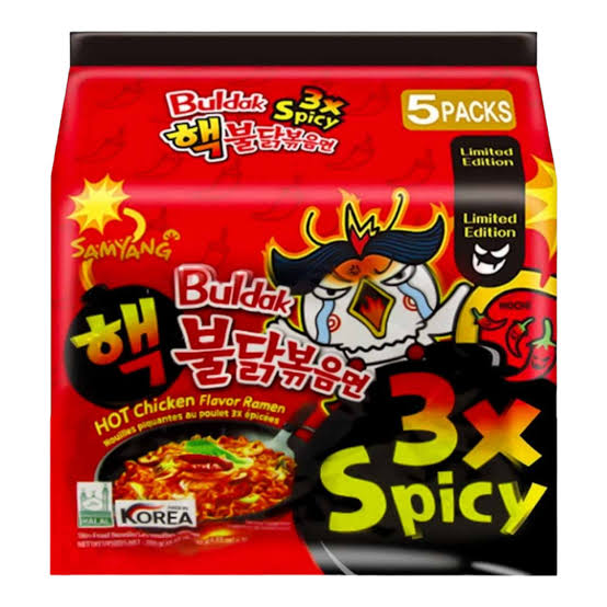 Samyang 3x Spicy Ramen Pack of Five - ANAAN